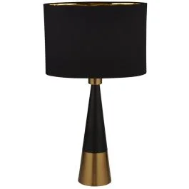 Tafellamp Chloe zwart 59cm Zamów dziś