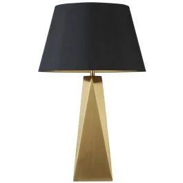 Tafellamp Maldon goud 58cm Łatwy zwrot