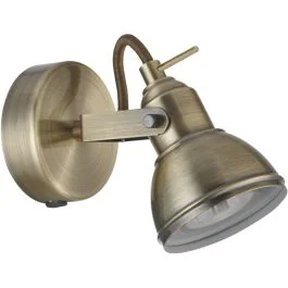 Wandspot Focus brons 13cm Bezpieczna płatność
