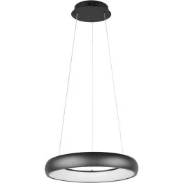 Zniżka Hanglamp Cardona zwart 47cm