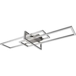 Szybka dostawa Plafondlamp Salinas staal 100cm