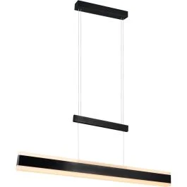 Bezpieczne zakupy Hanglamp Arcola zwart 150cm