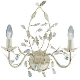 Wandlamp Almandite creme 37cm Rabat