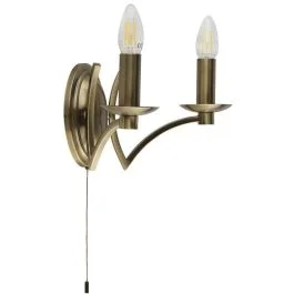Wandlamp Ascot brons 33cm Obniżka ceny