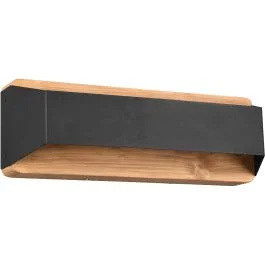 Hit sprzedaży Wandlamp Arino zwart 35cm