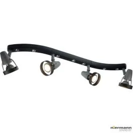 Plafondlamp Voetbal zwart 70cm Nie przegap