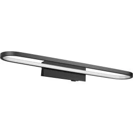 Spiegellamp Gianni zwart 60cm Darmowy zwrot