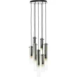 Popularny Hanglamp Glasini zwart 32cm