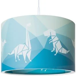 Hanglamp Dinos blauw 40cm Zamów teraz