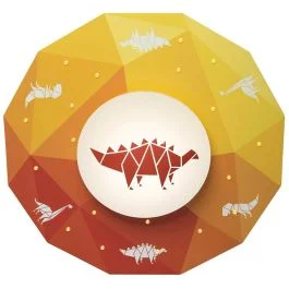 Plafondlamp Dinos oranje 58cm Darmowy zwrot