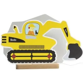 Okazja Tafellamp Graafmachine Bodo geel 35cm