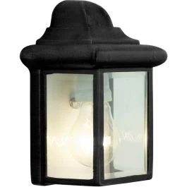 Bestseller Wandlamp Nissie zwart 22cm