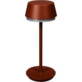 Batterijlamp Lyon terracotta 30cm Rabat