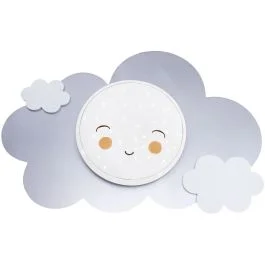 Oferta Plafondlamp Wolkensmile zilver 75cm