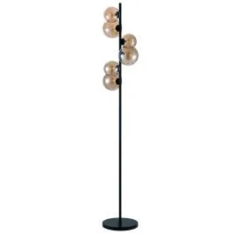Łatwy zwrot Vloerlamp Calcio amber 170cm