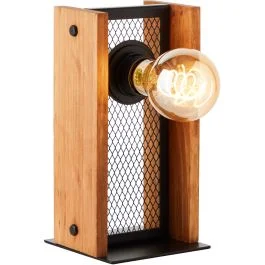 Oferta czasowa Tafellamp Calandra hout 24cm