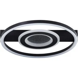 Tani Plafonniere Queens zwart 37cm
