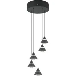 Zamów teraz Hanglamp Romeo zwart 28cm