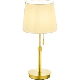 Wyjątkowa oferta Tafellamp Lyon messing 56cm