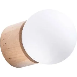 Wandlamp Boomo hout 12cm Taniej