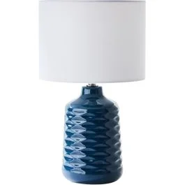 Tafellamp Ilysa blauw 42cm Popularny