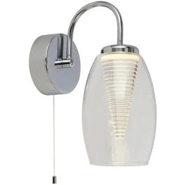 Wandlamp Cyclone chroom 27cm Niska cena