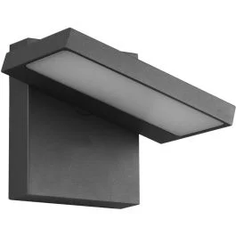 Premium Wandlamp Horton antraciet 15cm