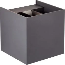 Wandlamp Hilly antraciet 10cm Tylko do końca tygodnia