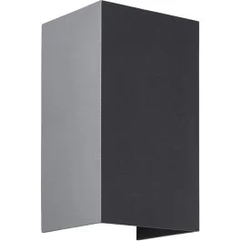 Bezpieczne zakupy Wandlamp Hilly antraciet 14cm