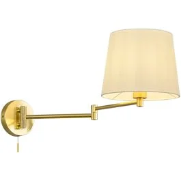 Wandlamp Lyon messing 69cm Najlepsza cena