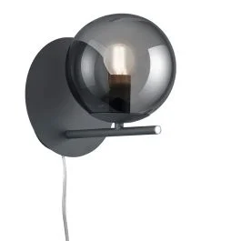 Zamów dziś Wandlamp Pure rookglas 21cm