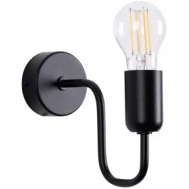 Niska cena Wandlamp Vector zwart 20cm