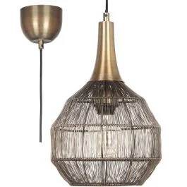 Niska cena Hanglamp Soraya brons 26cm