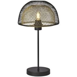 Okazja Tafellamp Honeycomb zwart 47cm
