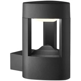 Wandlamp Michigan antraciet 20cm Taniej