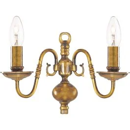Wandlamp Flemish messing 30cm Darmowy zwrot