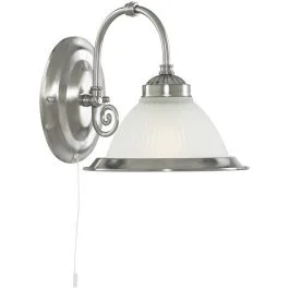 Ostatnia szansa Wandlamp American Diner zilver 21cm