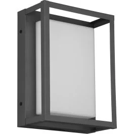 Wandlamp Witham antraciet 24cm Popularny