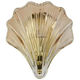 Bezpieczna płatność Wandlamp Shell amber 22cm