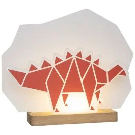 Ograniczona ilość Tafellamp Dinos oranje 35cm
