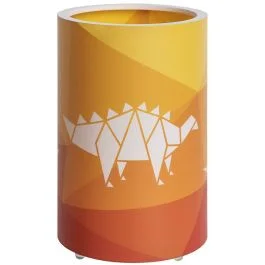 Tafellamp Dinos oranje 25cm Szybka wysyłka