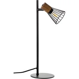 Tafellamp Manama zwart 41cm Nowość