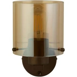 Taniej Wandlamp Zweden mokka 24cm