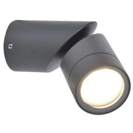 Wandspot Tubon antraciet 18cm Szybka dostawa