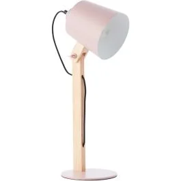 Łatwy zwrot Tafellamp Swivel roze 52cm