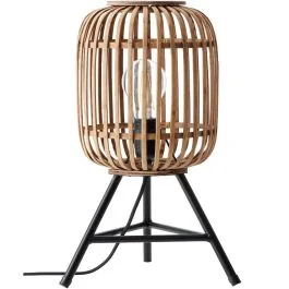 Zamów teraz Tafellamp Woodrow rotan 41cm