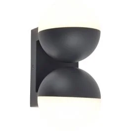 Darmowy zwrot Wandlamp Looma antraciet 21cm