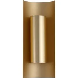 Wandlamp Roll goud 25cm Tani