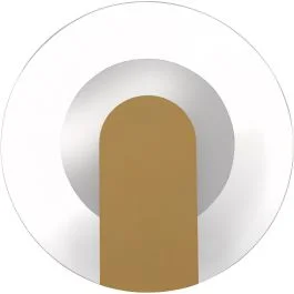 Wandlamp Target goud 23cm Oferta