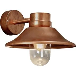 Wyjątkowa oferta Wandlamp Vega koper 26cm